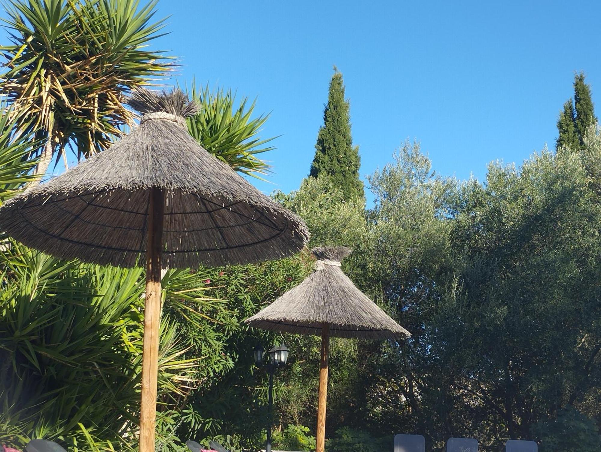 Logis Hotel Restaurant L'Esquielle Saint-Genies-de-Malgoires ภายนอก รูปภาพ